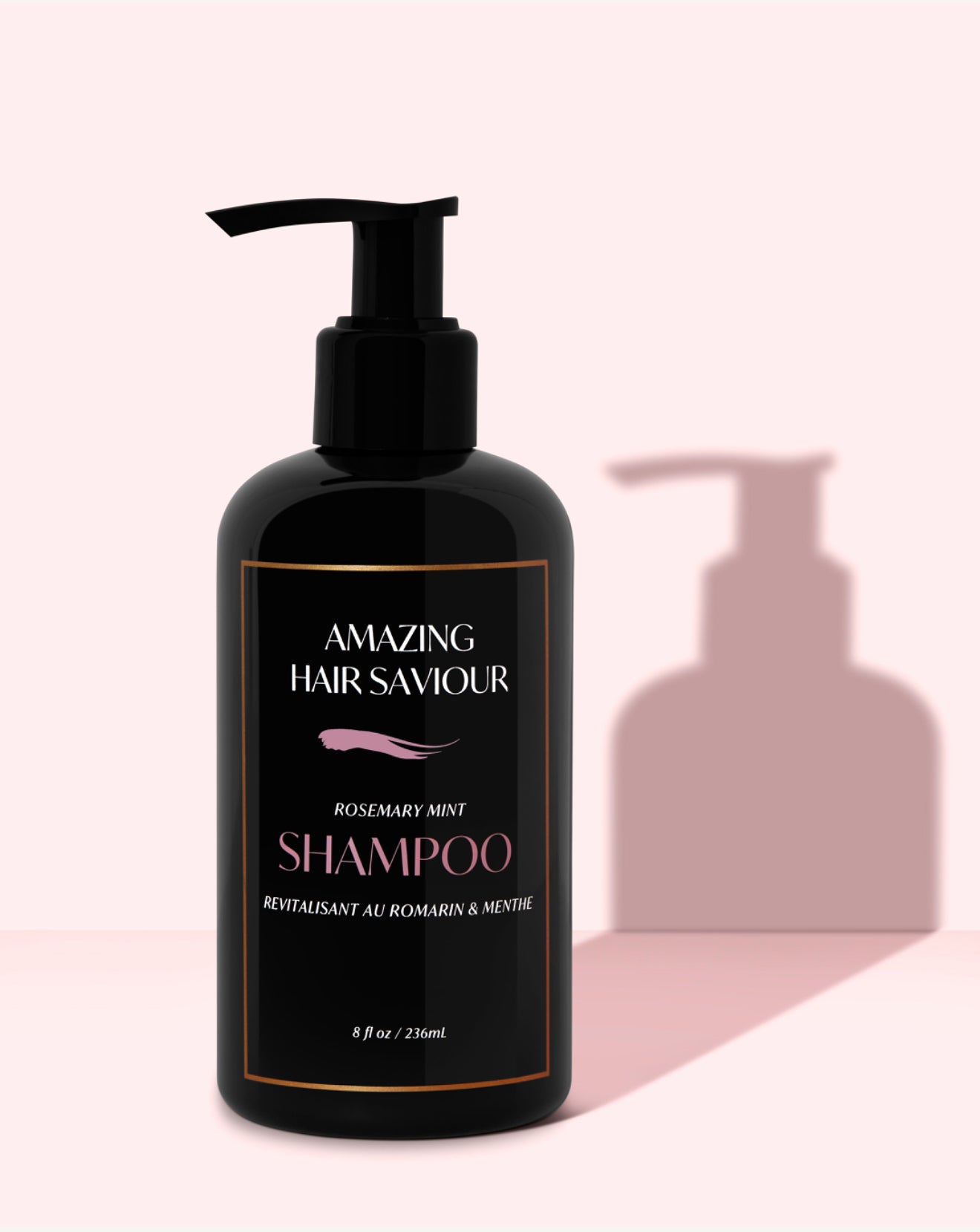 Rosemary-Peppermint Natural Shampoo - PRE ORDER - SHIPS IN JANUARY